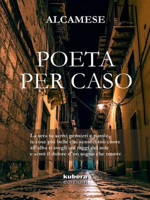 cover image of Poeta per caso